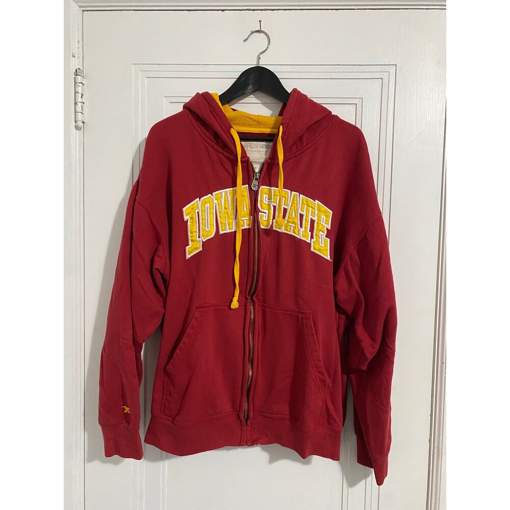 Iowa State Cyclones Full-Zip Hoodie Size XL